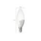 SET 2 becuri smart LED Philips- soclu E14- putere 4W- forma lumanare- lumina alb- multicolora- alimentare 220 - 240 V- 000008719