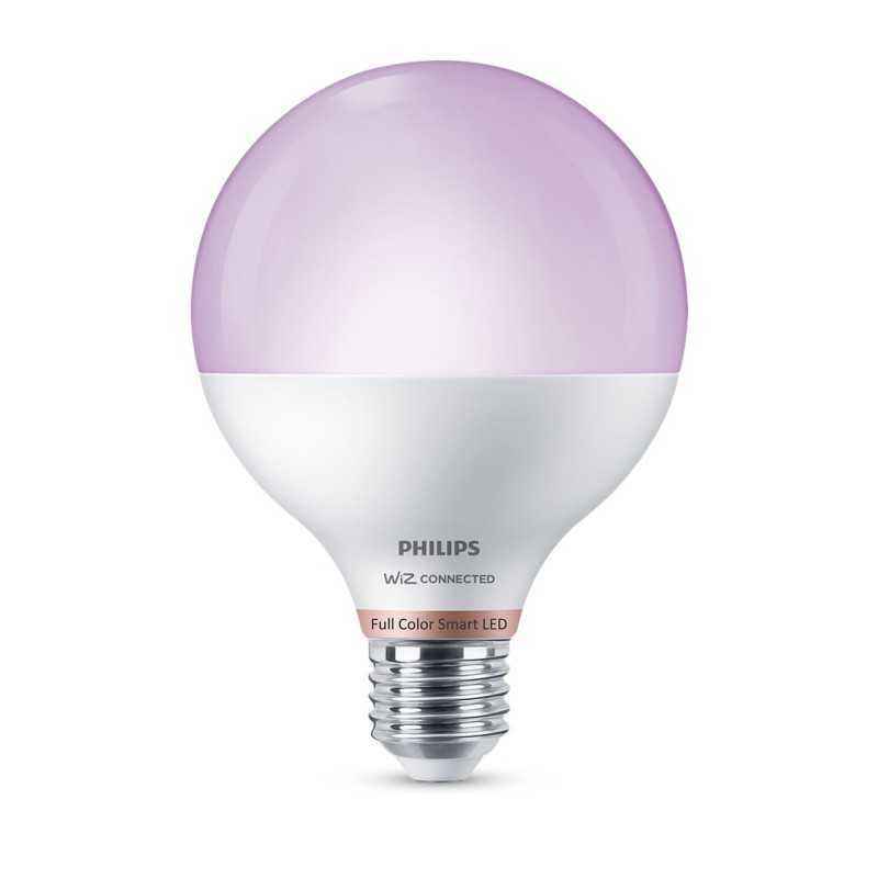 BEC smart LED Philips- soclu E27- putere 11 W- forma sferic- lumina multicolora- alimentare 220 - 240 V- 000008719514372504timbr