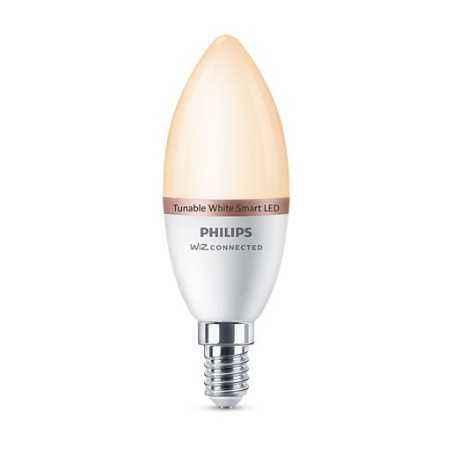 BEC smart LED Philips- soclu E14- putere 4.9 W- forma lumanare- lumina alb calda alb rece- alimentare 220 - 240 V- 0000087195143