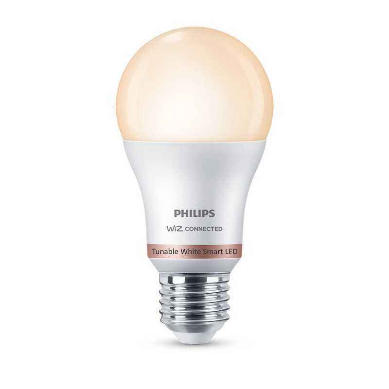 BEC smart LED Philips- soclu E27- putere 8 W- forma clasic- lumina alb calda alb rece- alimentare 220 - 240 V- 00000871951437242