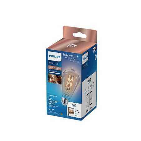 Bec LED inteligent vintage Philips filam 000008719514372245timbru verde 0.45 lei)