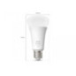 PHILIPS HUEW 15W A67 E27 1P 100W- 000008719514343320timbru verde 0.45 lei)