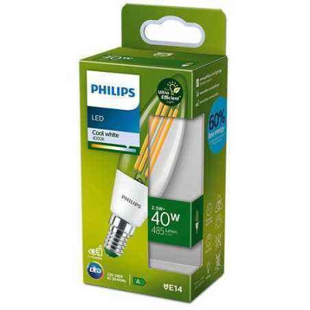 LED CLA 40W B35 E14 4000K CL UE SRT4 000008719514435773timbru verde 0.45 lei)