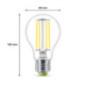 LED CLA 40W A60 E27 4000K CL EELA SRT4 000008719514343740timbru verde 0.45 lei).