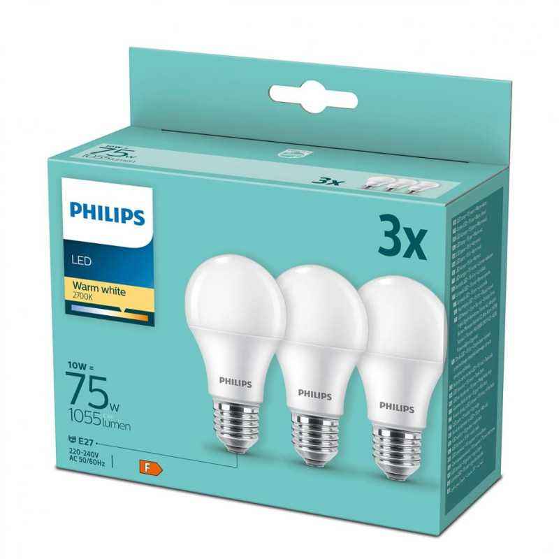 CORPURI de ILUMINAT Philips LED 75W A60 E27 WW FR ND 3PF/6 DISC 000008718699775544timbru verde 0.8 lei)