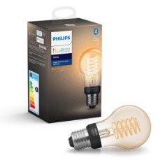 BEC smart LED Philips- soclu E27- putere 7W- forma clasic- lumina alb calda- alimentare 220 - 240 V- 000008718699688820timbru ve