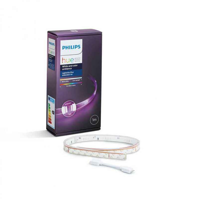 BANDA LED smart LED Philips- soclu integrat- forma banda- lumina multicolora- alimentare 220 - 240 V- 000008718696129555timbru v