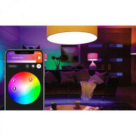 SET 2 KIT smart LED Philips- soclu E27- putere 9W- forma clasic- lumina alb- alimentare 220 - 240 V- 000008718699701352(timbru v