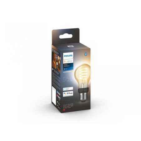 BEC smart LED Philips- soclu E27- putere 7W- forma clasic- lumina alb- alimentare 220 - 240 V- 000008719514301429timbru verde 0.