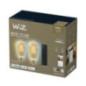 SET 2 becuri smart LED Philips- soclu E27- putere 7W- forma clasic- lumina toate nuantele de alb- alimentare 220 - 240 V- 000008