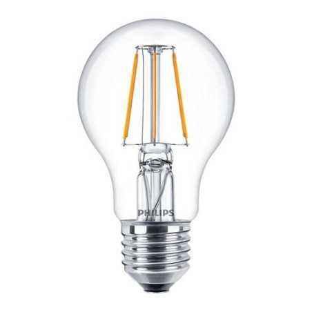 SET 3 becuri smart LED Philips- soclu E27- putere 4.3W- forma clasic- lumina toate nuantele de alb- alimentare 220 - 240 V- 0000