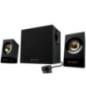 BOXE LOGITECH 2.1- RMS: 60W2 x 15W- 30W)- telecomanda cu fir- negre- Z533 980-001054timbru verde 4.00 lei)