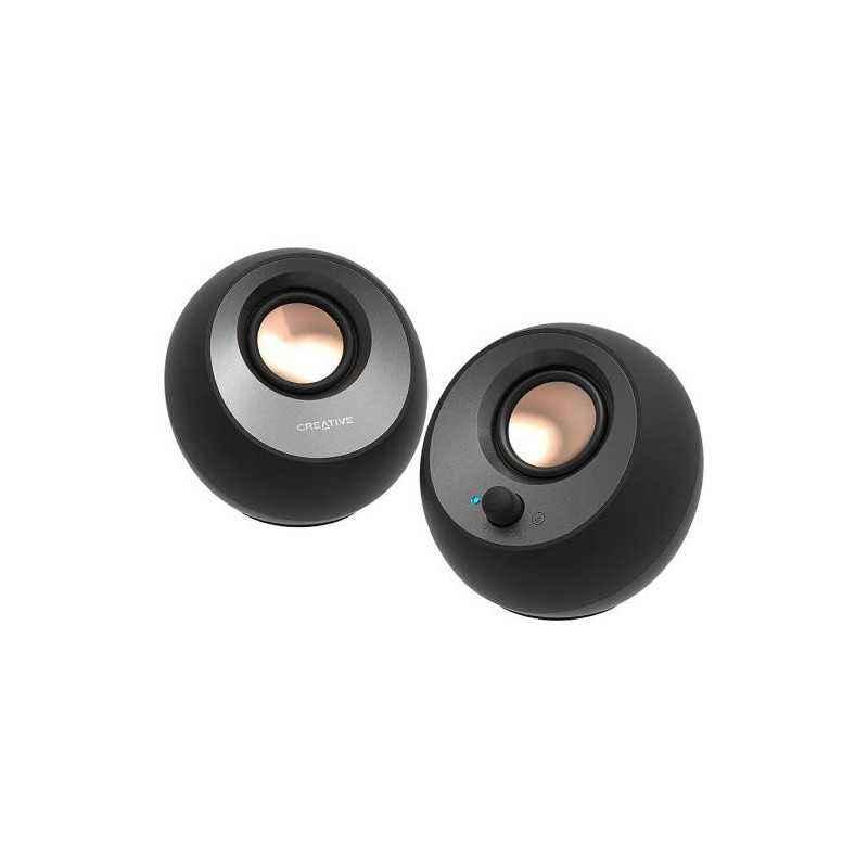 CREATIVE PEBBLE v3 USB-C 2.0 Speakers w/Bluetooth 5.0 - black 51MF1700AA000timbru verde 11.00 lei)