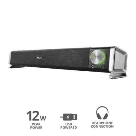 BOXE PC Trust ASTO SOUND BAR USB PC SPEAKER 6W RMS 21046timbru verde 2.00 lei)