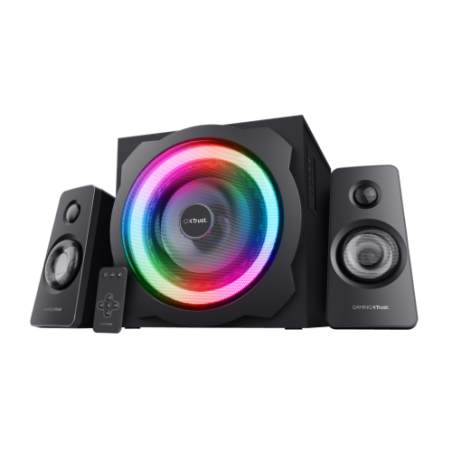 BOXE PC Trust GXT 629 TYTAN 2.1 SPEAKER RGB 22944timbru verde 2.00 lei)