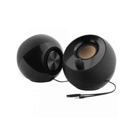 BOXE PC Creative PEBBLE USB 2.0 Speakers - black 51MF1680AA000timbru verde 0.8 lei)