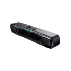 BOXA Baseus AeQur DS10 Mini Soundbar- bluetooth 5.3 cablu USB Type-C- 7 culori RGB- negru- A20054402111-00 timbru verde 2.00 le