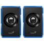 BOXE GENIUS 2.0- RMS: 3W2 x 1.5W)- USB power- 1.2m- blue- SP-U125 31730042402timbru verde 0.8 lei)