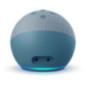 SmartGadget Amazon Echo Dot4th Gen) Smart speaker with Alexausa) EU adapter included Twilight Blue- PHT14651(timbru verde 0.8