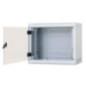 TRITON RACK de PERETE sectiune simpla 6U 600mm adancime usa sticla panouri laterale detasabile- sectiuni acces cabluri sus/jos/s