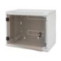 TRITON RACK de PERETE sectiune simpla 6U 500mm adancime usa sticla panouri laterale fixe sectiuni ventilatie activa- sectiuni ac