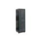 Rack 47U 800x800- montare pe podea- usa din sticla- panouri laterale detasabile si securizate - dezasamblat- culoare negru RAL 9