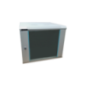 Rack 6U 600x600- montare pe perete- usa din sticla- panouri laterale detasabile si securizate- dezasamblat- culoare gri RAL 7035