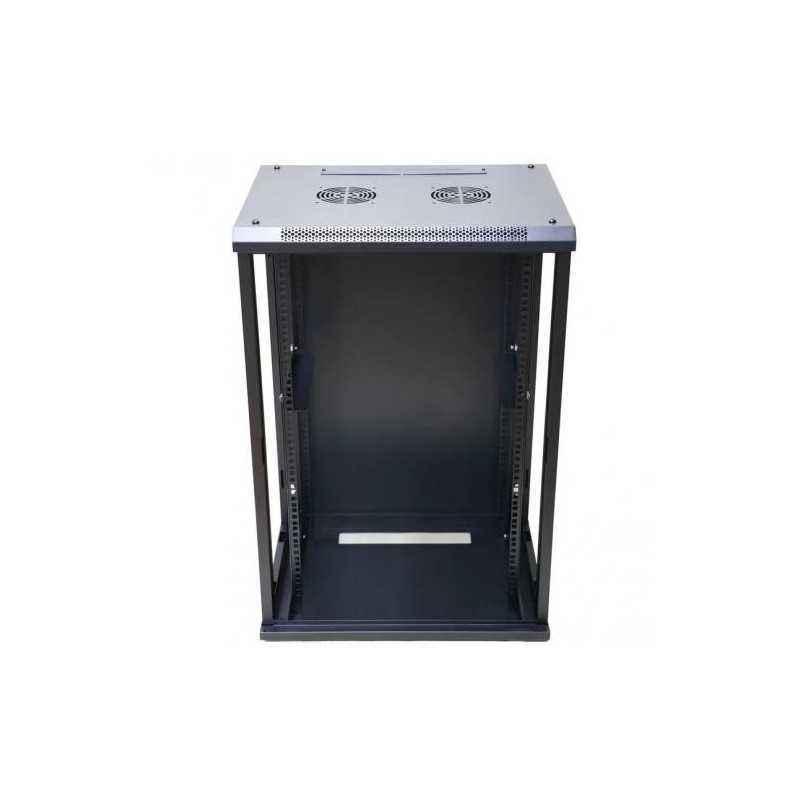 EXTRALINK 15U 600X450 wall-mounted rackmount cabinet black EX.14329