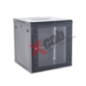 Cabinet metalic de perete 19”- tip rack wallmount- 18U 600x600 mm- Xcab S Negru Xcab-18U60S.9004