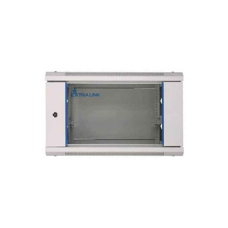 EXTRALINK 6U 600X600 wall-mounted rackmount cabinet gray EX.8567