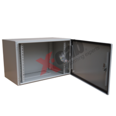 Cabinet metalic de exterior 19- rack de perete- 7U 600x350 mm- IP-55- Xcab Xcab-BG13980012
