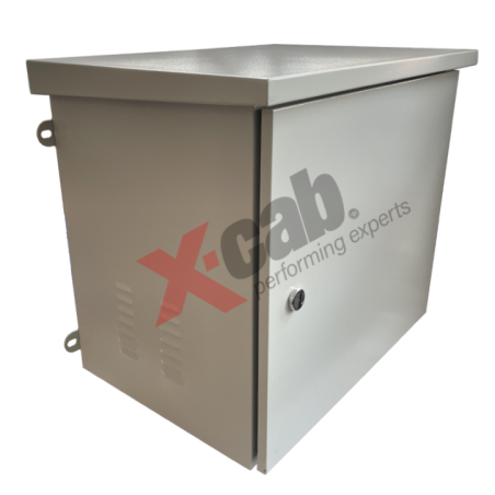Cabinet metalic de exterior 19- rack de perete- 9U 600x400 mm- IP-55- Xcab Xcab-OC6409