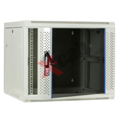 Cabinet metalic de perete 19- tip rack wallmount- 9U 600x600 mm- Xcab S Gri Xcab-9U60S.7035