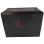 Cabinet metalic de perete 19- tip rack wallmount- 9U 600x800 mm- Xcab S Negru Xcab-9U80S.9004