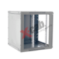 CABINETE Xcab metalic de perete 19- tip rack wallmount- 12U 600x600 mm- Xcab S Gri Xcab-12U60S.7035