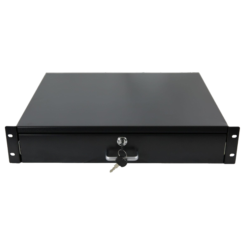 Sertar 2U pentru stocare diverse in rack standard 19 Xcab-1302