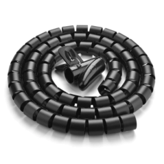 ORGANIZATOR cabluri Ugreen- LP121 lungime 5m- negru 30820 - 6957303838202