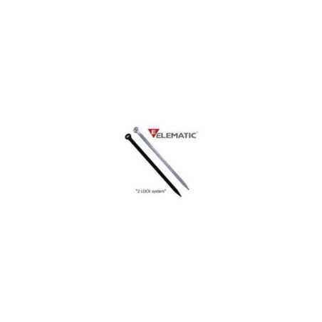 Brida plastic 2-LOCK 4-5 x 290 black100buc) - ELEMATIC- 1317