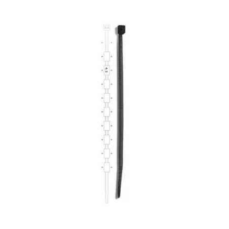 Brida plastic 4-5 x 360 black100buc) - ELEMATIC- 5319