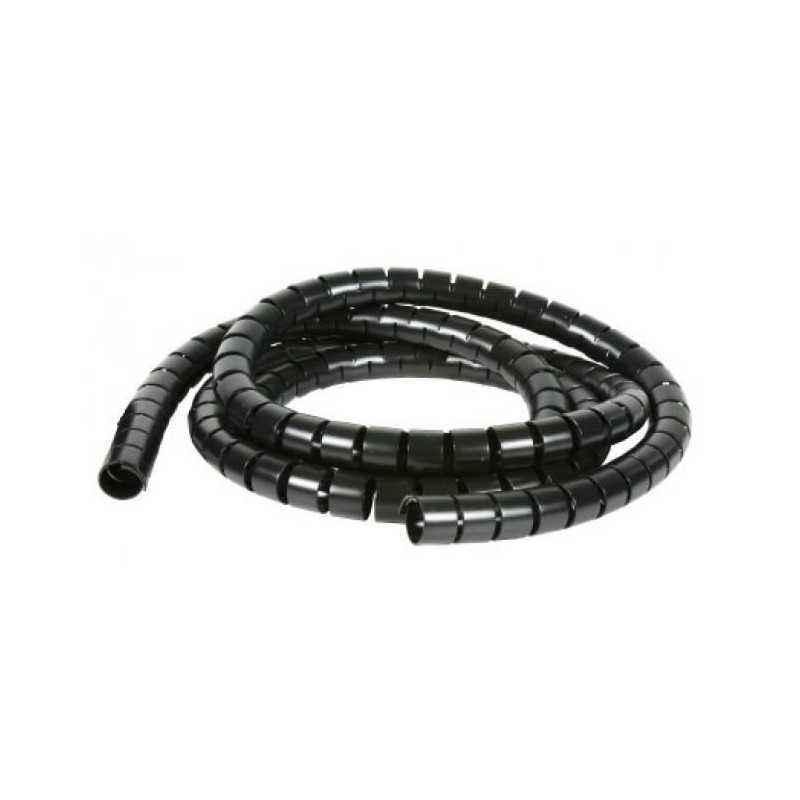Organizator spiralat cabluri 11 - 70mm- black-25m) -ELEMATIC- SP 12N