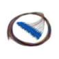 CABLU fibra optica Emtex Set 12 buc pigtail FO SC/PC- MM OM3- 50/125- 0-9mm manta LSZH- 1.5m colorate - EMTEX SC-MM3-1.5-12COL