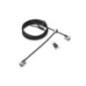 CABLU securitate KENSINGTON pt. notebook slot standard- cheie standard- conectare directa- 2.5m- cablu otel carbon- permite pivo