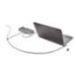 CABLU securitate KENSINGTON pt. notebook slot standard- cheie standard- conectare directa- 2.5m- cablu otel carbon- permite pivo