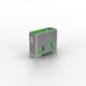 Lindy 10 USB Port Locks GREEN no Key- LY-40461