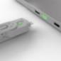 Lindy USB A Port Blocker(w/o key) Green LY-40621