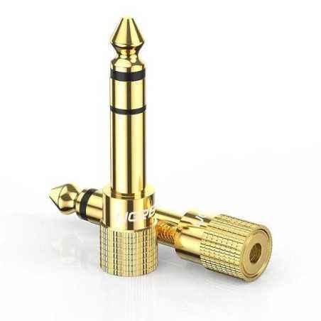 ADAPTOR audio Ugreen- 6.3 mm jackT) la 3.5 mmM)- aurit 20503 - 6957303825035