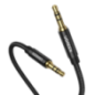 CABLU audio Ugreen- AV112 stereo 3.5 mm jackT) la 3.5 mm jackT)- 2m- conectori auriti- braided- negru 50363timbru verde 0.18 lei