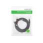 CABLU audio Ugreen- AV102 stereo 3.5 mm jackM) la 2 x RCAT)- 0.25m- conectori auriti- gri 10561timbru verde 0.18 lei) - 69573038