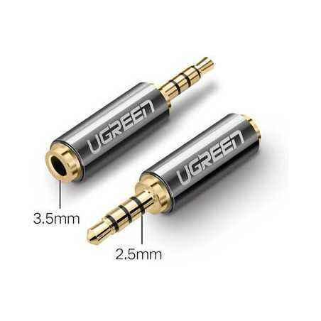 ADAPTOR audio Ugreen- 2.5 mm jackT) la 3.5 mmM)- aurit 20501 - 6957303825011