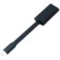 CABLU alimentare si date DELL- pt. smartphone- USB 3.0M) la USB Type-CT)- 0.13 m- metal- plastic- negru- 470-ABNE-05timbru verde
